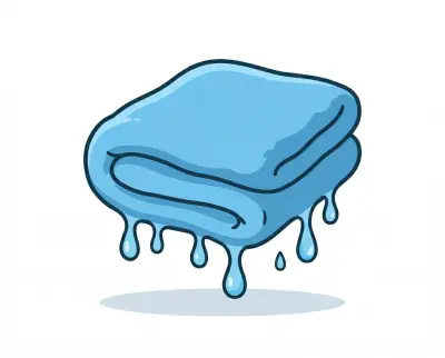 Wet towel
